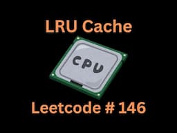 LRU CACHE | LEETCODE 148 | PYTHON LINKED LIST SOLUTION