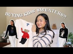 POLO Ralph Lauren Haul - I Ordered Kids' Polo Bear Sweaters for Myself! | Victoria Hui