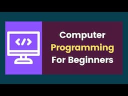 Introduction to Computer Programming for beginners || Coding for beginners