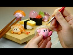 Making Kirby Sushi with clay