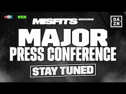 MISFITS & DAZN X SERIES | QATAR: THE SUPERCARD PRESS CONFERENCE LIVESTREAM