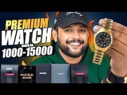 5 Best Men Premium Watches in NOV 2024 🔥 Casio, Timex, Titan Watch Haul Review | ONE CHANCE