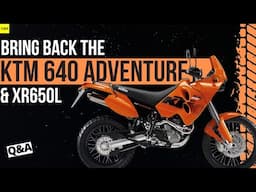 Why haven't KTM used the 690 Enduro R to make a 690 Adventure R? Q&A