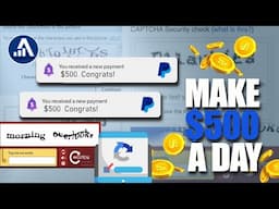 Make $500 A Day Typing CAPTCHA (Fast Way To Make Money Online 2024)