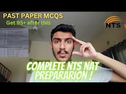 NTS NAT ONE SHOT LECTURE || How to Prepare NTS NAT test? || Tips to solve Nts