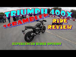 Triumph 400X Scrambler Review  -  Experienced Rider Comments #TRIUMPH #SCRAMBLER #400X