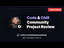 Livestream: Code & Chill - Community Project 2 Review - Flashcard Apps!