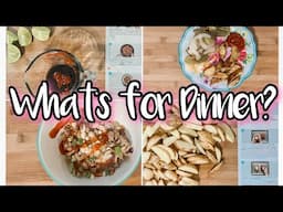 WHAT'S FOR DINNER? Easy dinner ideas + recipes! | momsmessykitchen