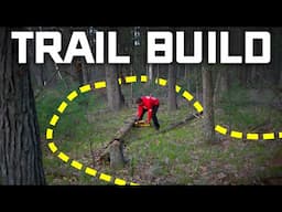 I'm Building the Ultimate Mountain Bike Trail - Construction Begins! Season 2 Episode 2