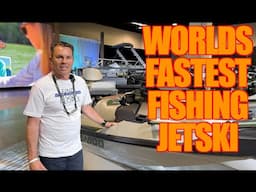 Latest 2025 Sea-Doo FISHPRO Apex, 300 horsepower fishing weapon, full walk around with Andrew Hill