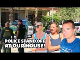 🚔 POLICE STANDOFF AT OUR HOUSE! 🚨