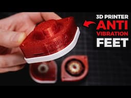 HULA Anti-Vibration Feet for 3D PRINTERS – Do they WORK?