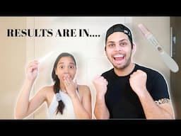 TAKING A LIVE PREGNANCY TEST & GETTING MY HUSBANDS REACTION TO THE RESULTS!