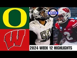 #1 Oregon vs Wisconsin | Week 12 | 2024 College Football Highlights