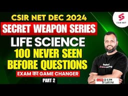 CSIR NET DEC 2024 | Life Science | CSIR NET Life Science Preparation Strategy | Lec 01| Dr Lalit Pal