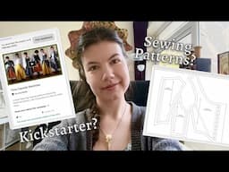 Q&A Livestream - sewing patterns, book, and kickstarter campaign