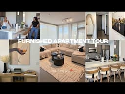 FURNISHED APARTMENT TOUR 2024 | Amazon finds, Pinterest-inspired, Cozy aesthetic✨