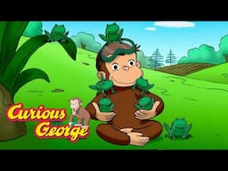 George Learns About Frogs 🐵 Curious George 🐵 Kids Cartoon 🐵 Kids Movies