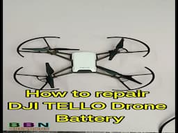 DIY DJI TELLO Drone Battery Repair #djitello #drone