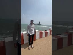 📍Kanyakumari, Bharat 🇮🇳 #deepanshuhans #nature #bharat #youtubeshorts #mountains #india #shorts