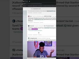Reddit wasn't even helpful! #reddit #basketballiq #iq #iqtest #basketball #nba #bronnyjames #nbaquiz