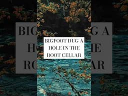 THE ROOT CELLAR #bigfoot #shorts #shortvideo #horrorstories #cryptids #creepy #scarystories #stories