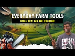 Must have tools and equipment for small scale organic farming