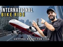 International Bike Ride || Getting Ready For Visa || Mumbai || The Umar