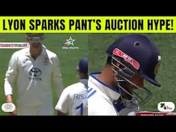 Rishabh Pant-Nathan Lyon’s stump mic banter over IPL auction! which team is Pant going? BGT 2024-25