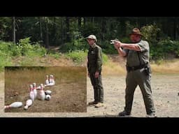 Bowling With Bullets (Fun Training Exercise)