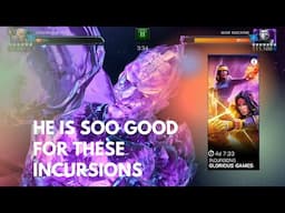 He is soo powerful for GLORY GAMES INCURSION - CHECK OUT THIS DAMAGE