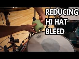 Reducing Hi Hat Bleed: Testing Methods From The Internet