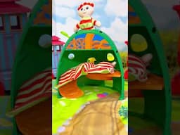 In The Night Garden Toys Tombliboos Bush House Jumping Game with Kitten!