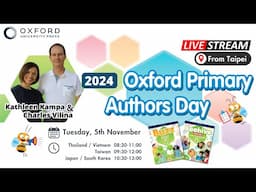 2024 Asia Oxford Primary Authors Day