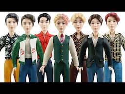 Play Doh BTS Dynamite Inspired Outfits BTS Dolls