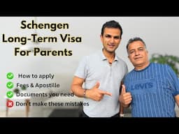 Long Term Schengen Visa For Your Parents / Visa Experience India to Norway