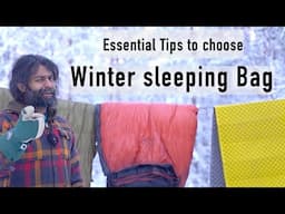 7 Essential Tips for buying Winter Sleeping Bag! / 9 Tips to Sleep Warm in winter!