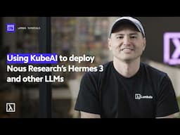 Using KubeAI to deploy Nous Research's Hermes 3 and other LLMs