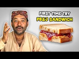 Tribal People Try Peanut Butter and Jelly Sandwich First Time In Life