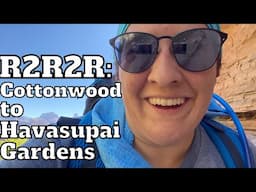 HIKING GRAND CANYON RIM TO RIM TO RIM | Day 3 Vlog | Cottonwood Campground to Havasupai Campground