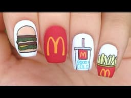 McDonald's Nail Art / Mani Swap with Jessie aka Nailed It NZ