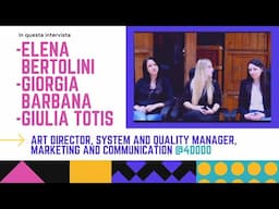 Le interviste dell'AWC ITA - Elena Bertolini, Giorgia Barbana, Giulia Totis