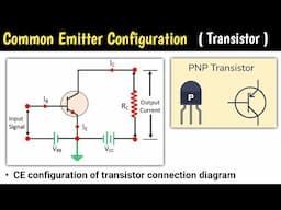 common emitter configuration of transistor | cb configuration | common emitter | basic electronics