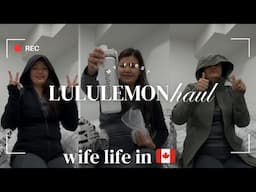 My First LULULEMON Try On Haul in 🇨🇦