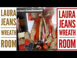 How to make Valentines Hearts and Junk Rag Bow