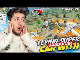 Flying Supercar + Ha3ker In Our Game 😨 Flying Car Challenge In Free Fire