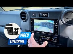 DIY: 10 Minute Reverse Camera Install for Toyota Landcruiser 70 Series | 2024 Onwards