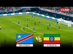 🔴Live : DR Congo vs Ethiopia I Africa Cup of Nations Qualifier Round I Full Match eFootball Pes 21