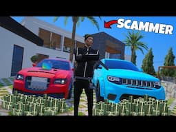 I Spent 24 Hours As a SCAMMER in GTA 5 RP..