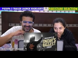 Pakistani Couple Reacts To Pushpa 2 Trailer Launch Highlights | Patna , Bihar | Allu Arjun